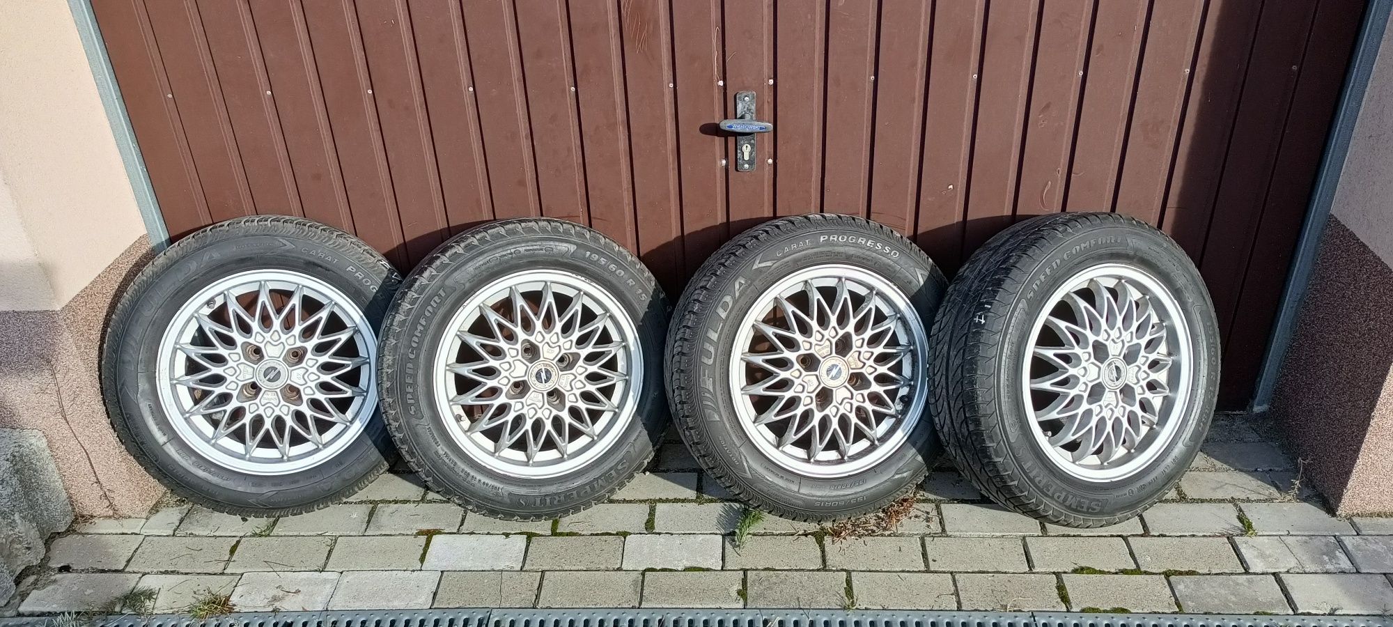 Felgi OPEL KADETT GSI Koła 15 Alufelgi INTRA BBS 4x100 aluminiowe ET49