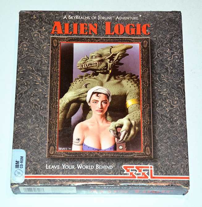 ALIEN LOGIC - big box, 1-wydanie USA, SSi 1994, dos windows 95