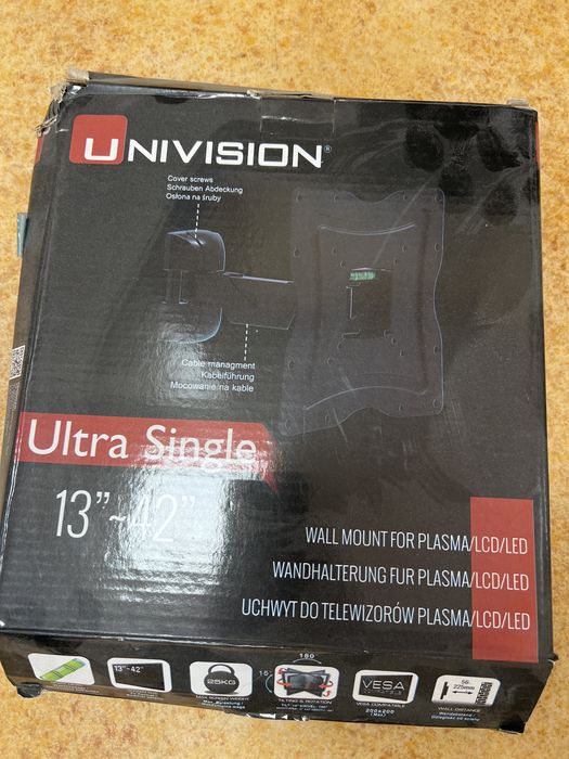 Univision ultra 13 42 uchwyt flexi nowy na mojitor i tv