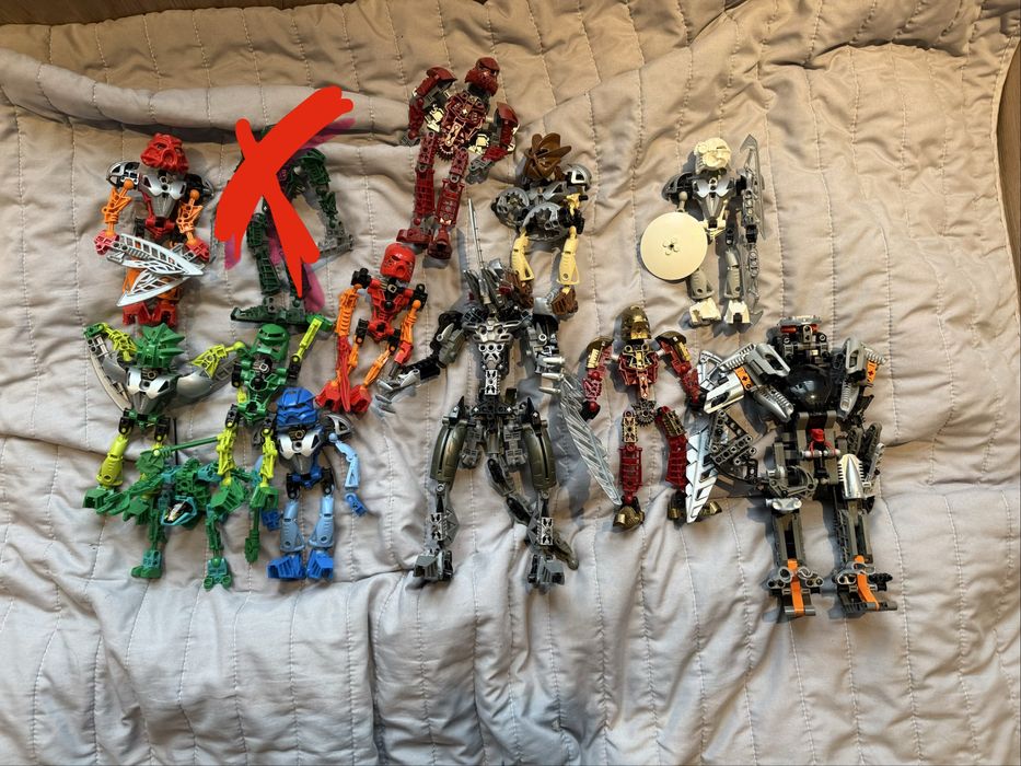 Lego Bionicle mix figurek
