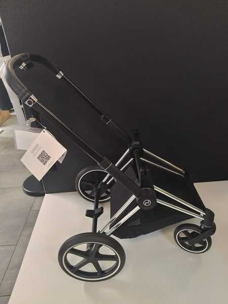 [OUTLET] Cybex Priam 4.0 Rama w Zestawie Chrome + Czarny