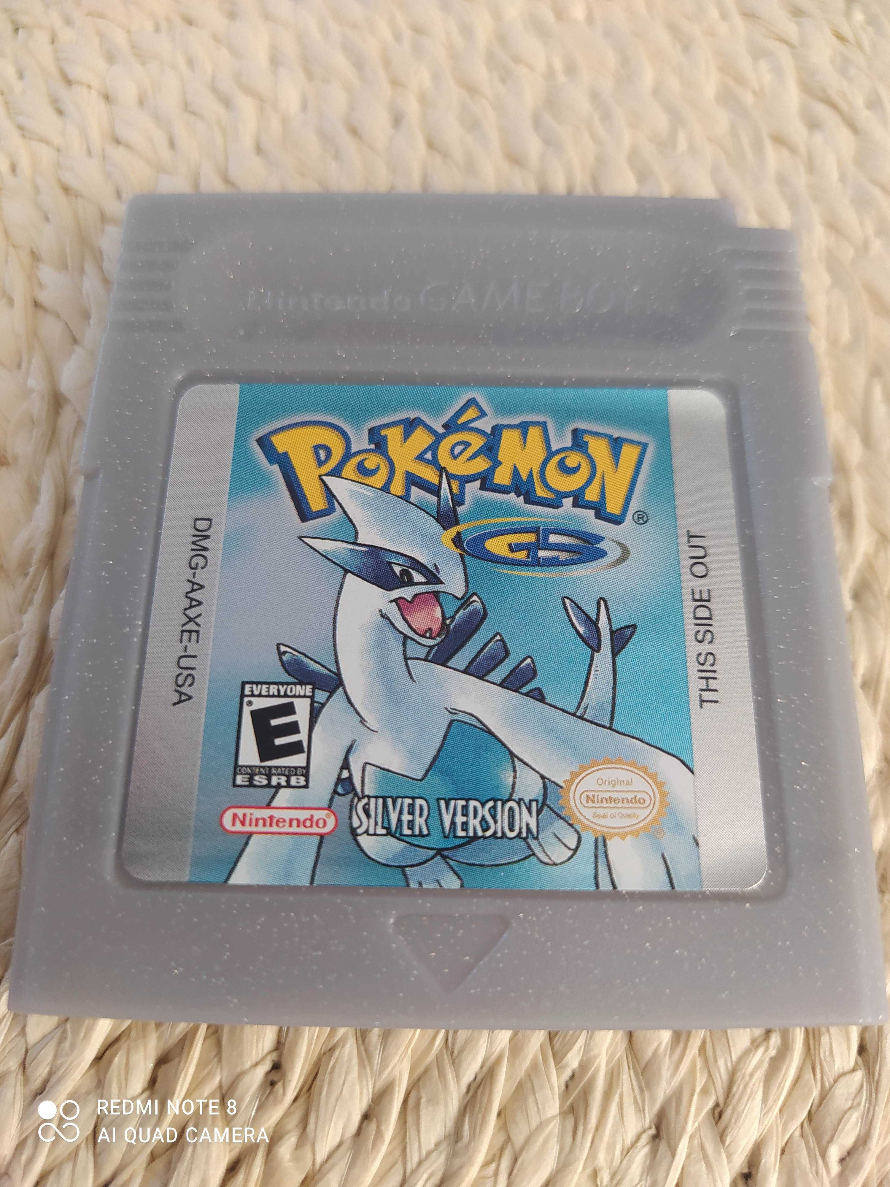 POKEMON Silver Gameboy - Color/Advance/Sp/Pocket -Wysyłka do 3 h nowa
