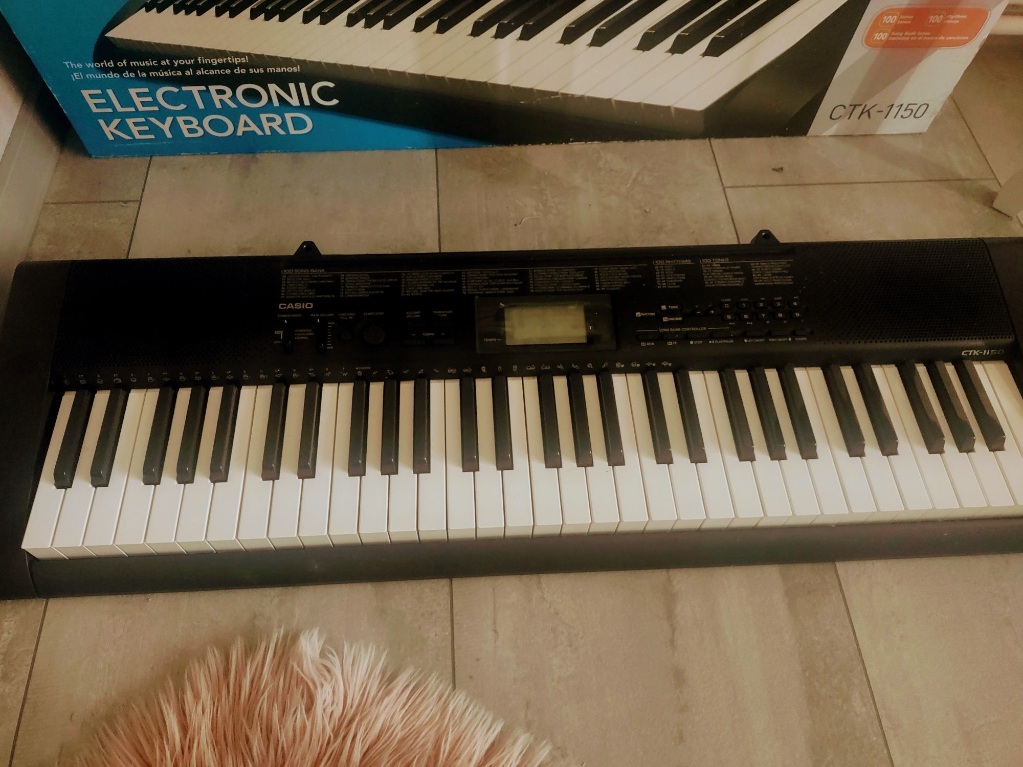 Casio keyboard instrument