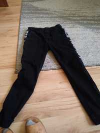 Spodnie czarne chłopięce 164 cm