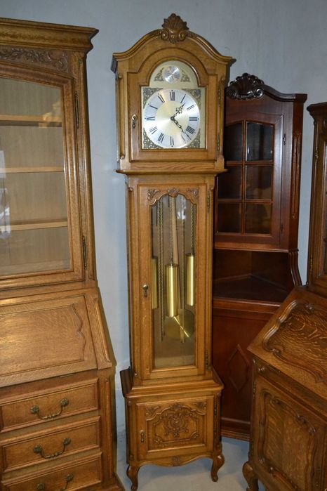 zegar ludwikowski . kwadransowy . dąb