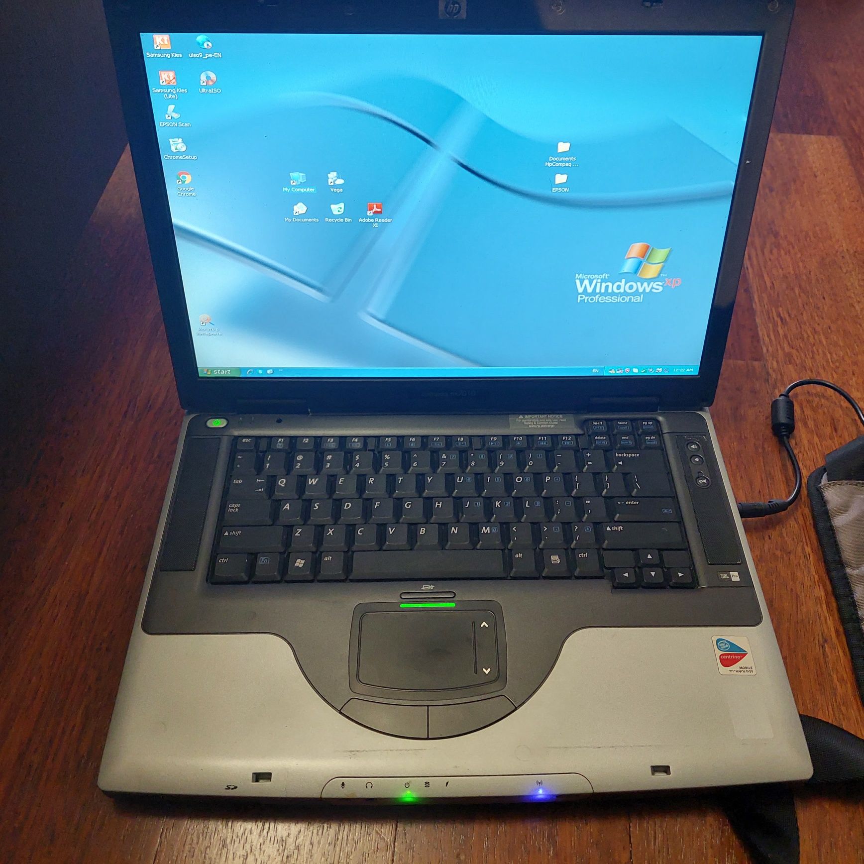 Рабочий HP Compaq NX7010