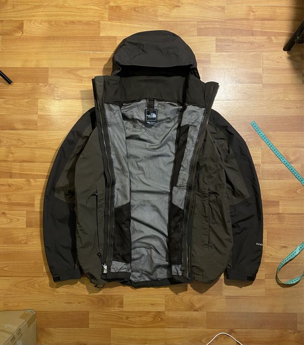 (XL) THE NORTH FACE Хаки курточка на мембране весенняя осенняя tnf