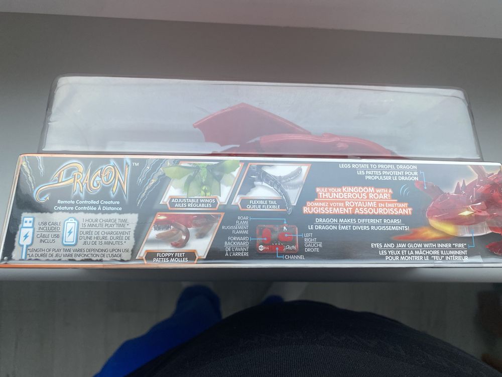 Наноробот Hexbug Dragon Single на ІЧ-керуванні