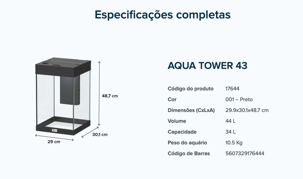 Aquário AQUATOWER ®