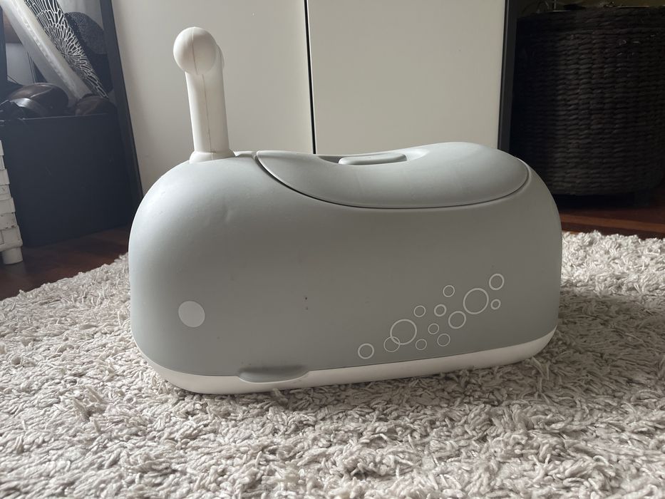 Penico de bebé em forma de baleia