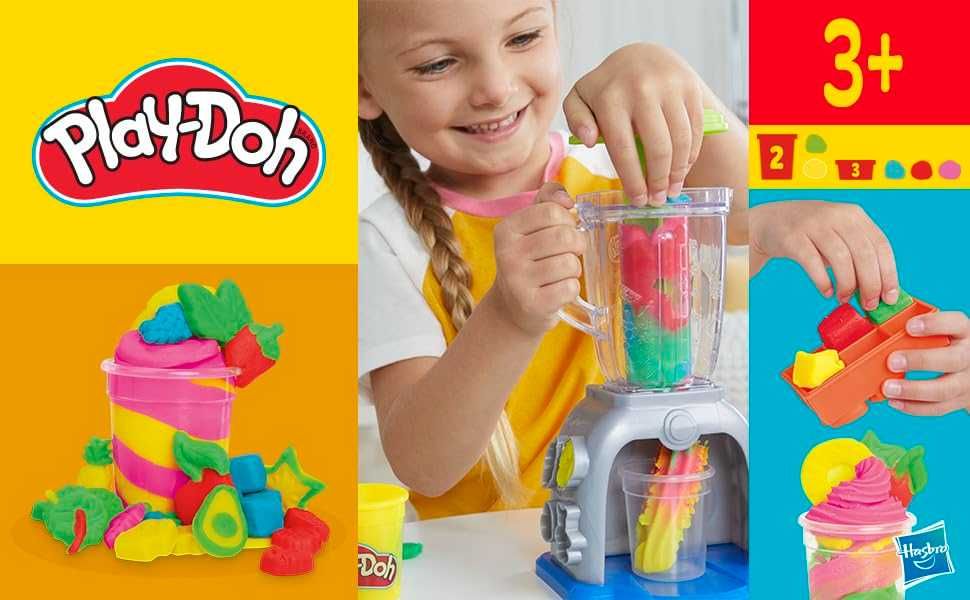 ОРИГИНАЛ! Набор Плей До Блендер та смузі Play-Doh Swirlin' Smoothies