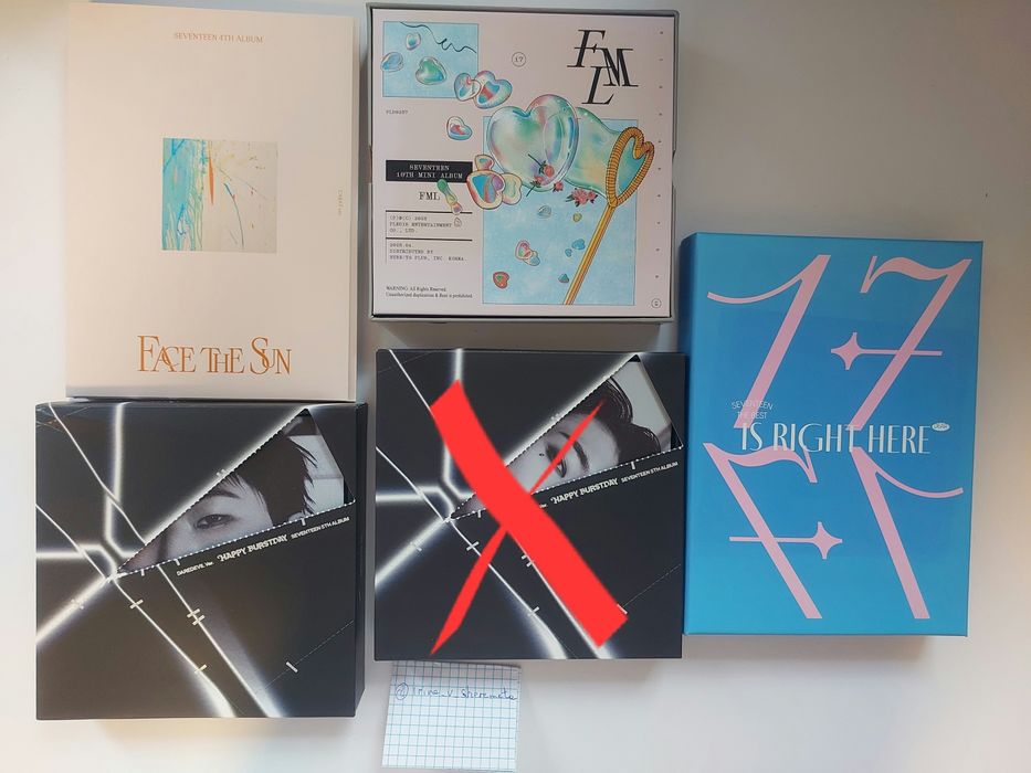 Альбоми Ateez , seventeen