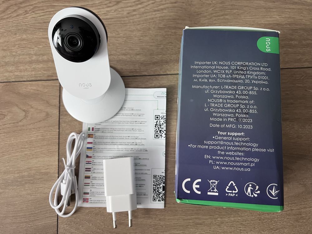 Inteligentna kamera Nous W3 - Niania elektroniczna