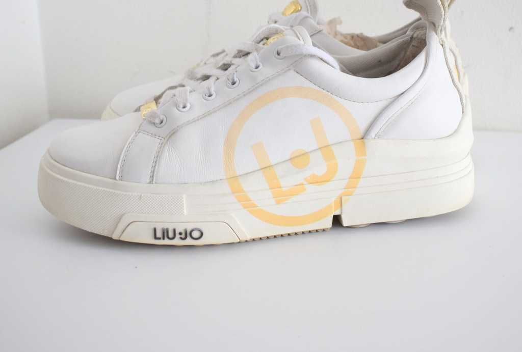 Liu Jo
Sneakersy Hero białe sneakersy buty skórzane 40