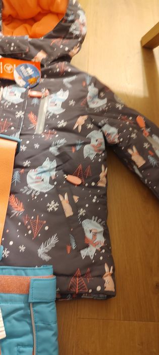 Komplet narciarski, kombinezon zimowy, cool club, smyk,92