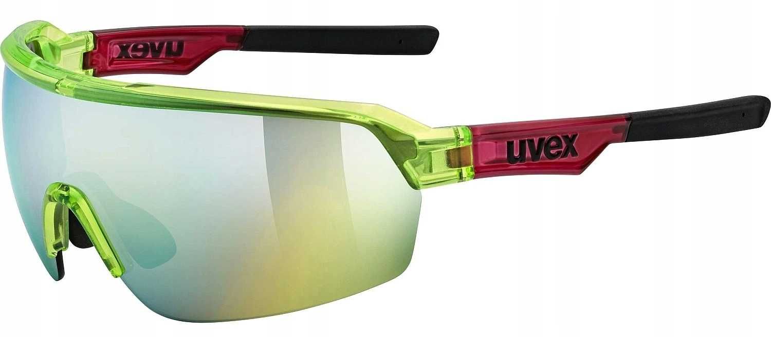 POWYSTAWOWE Okulary UVEX SPORTSTYLE 227 Yellow/Red Okazja!!