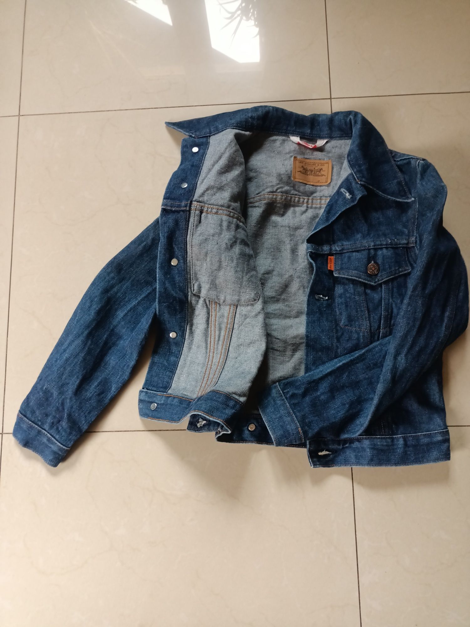 Kurtka dżinsowa jeansowa Levi's 146/152