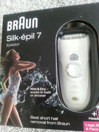 Depilator braun silk epil 7