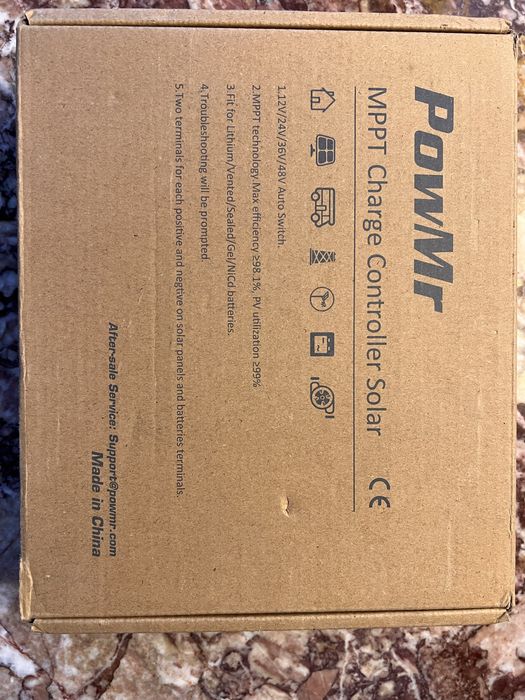 Контролер заряду сонячних панелей MPPT 60А (HHJ-60A PowMr) PowMr