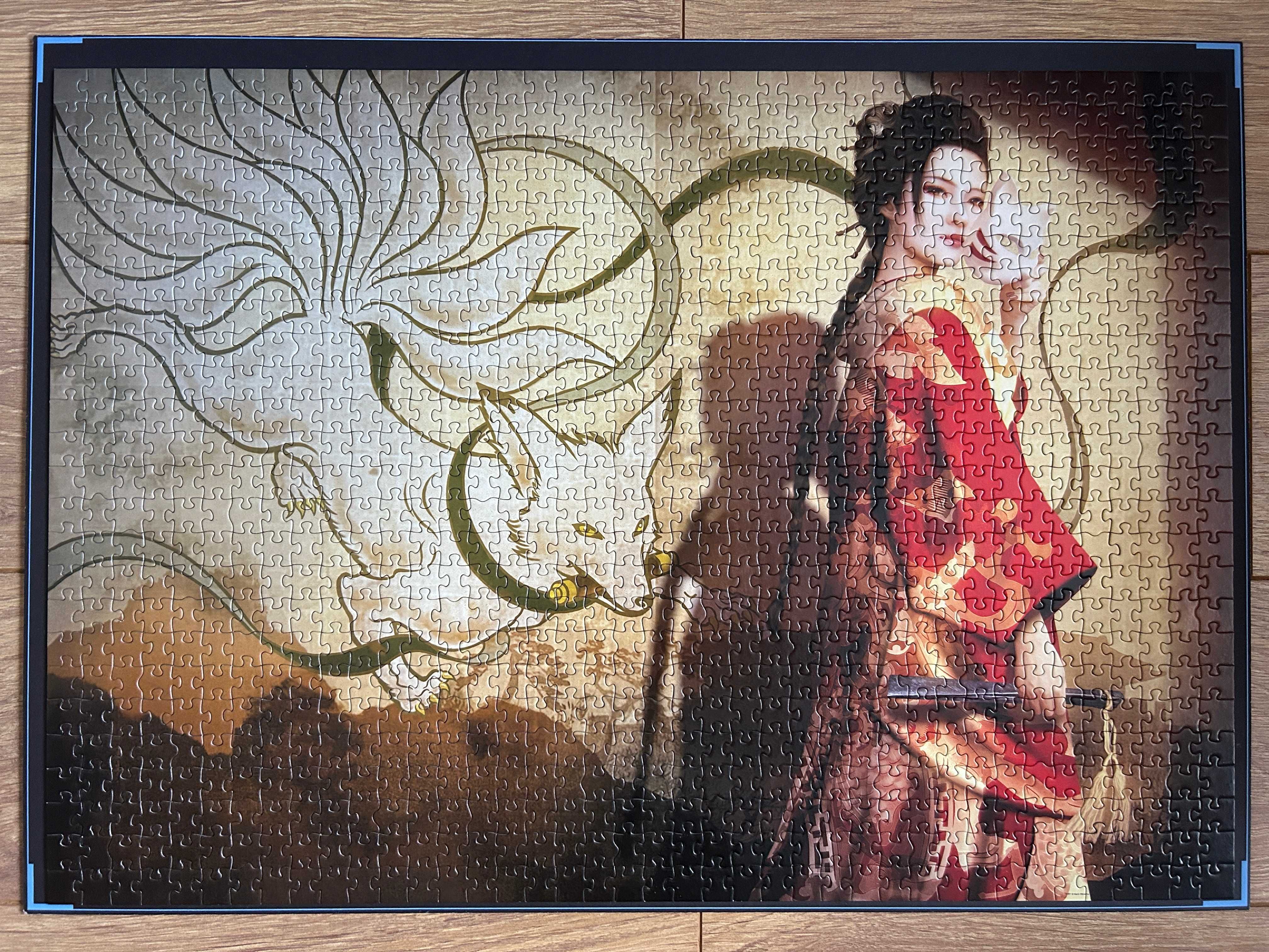 Puzzle Educa, 1000, Tamamo No-Mae, by Mario Wibisono