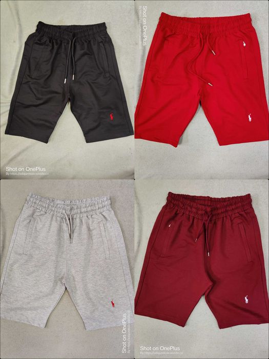 Spodenki dresowe krótkie Ralph Lauren Bawelniane Premium męskie