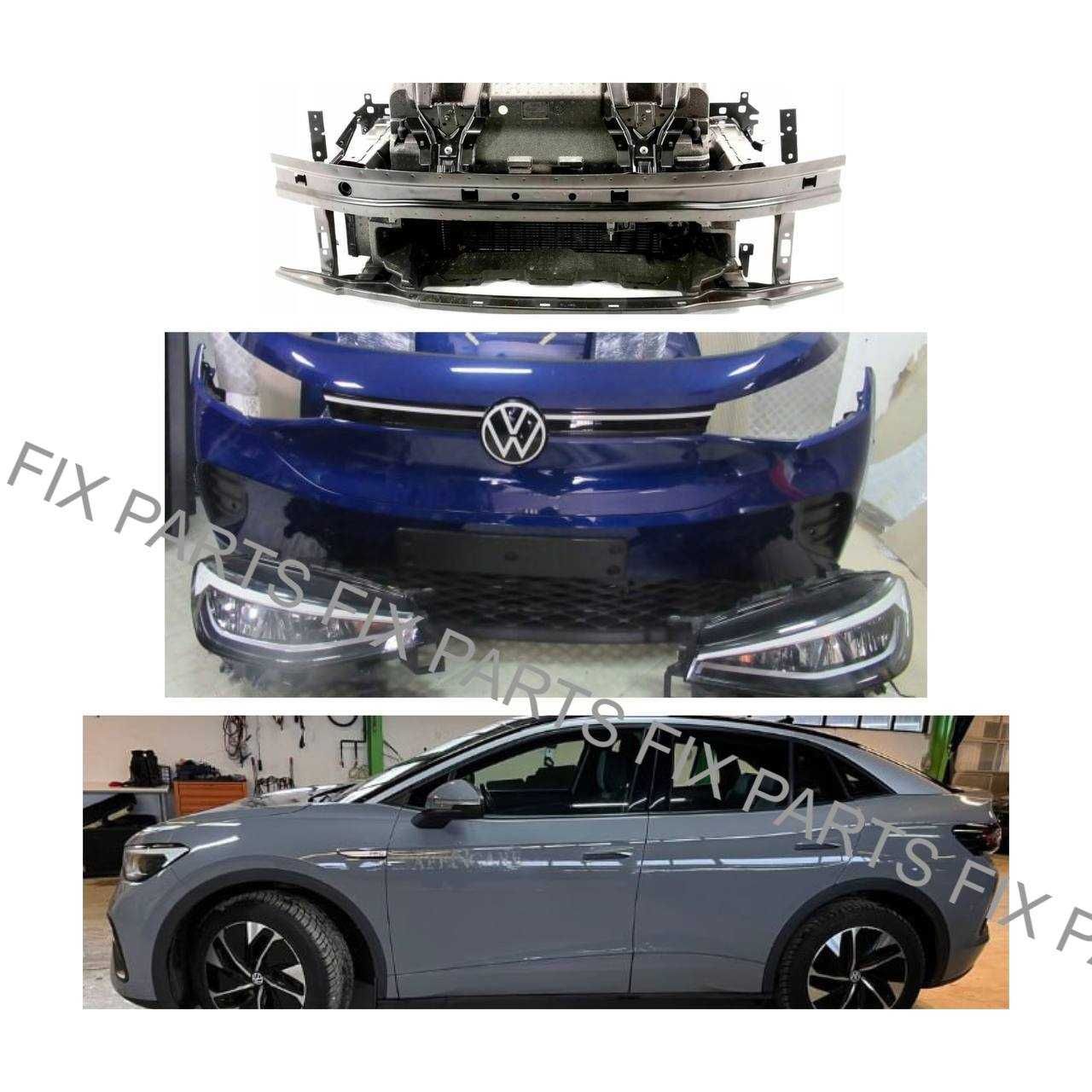 Фары VW ID.5 LED оригинал + блоки, решетка, бампер