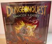 Dungeonquest: Smocze Lochy nowy + unikalne karty do innych gier - uszk