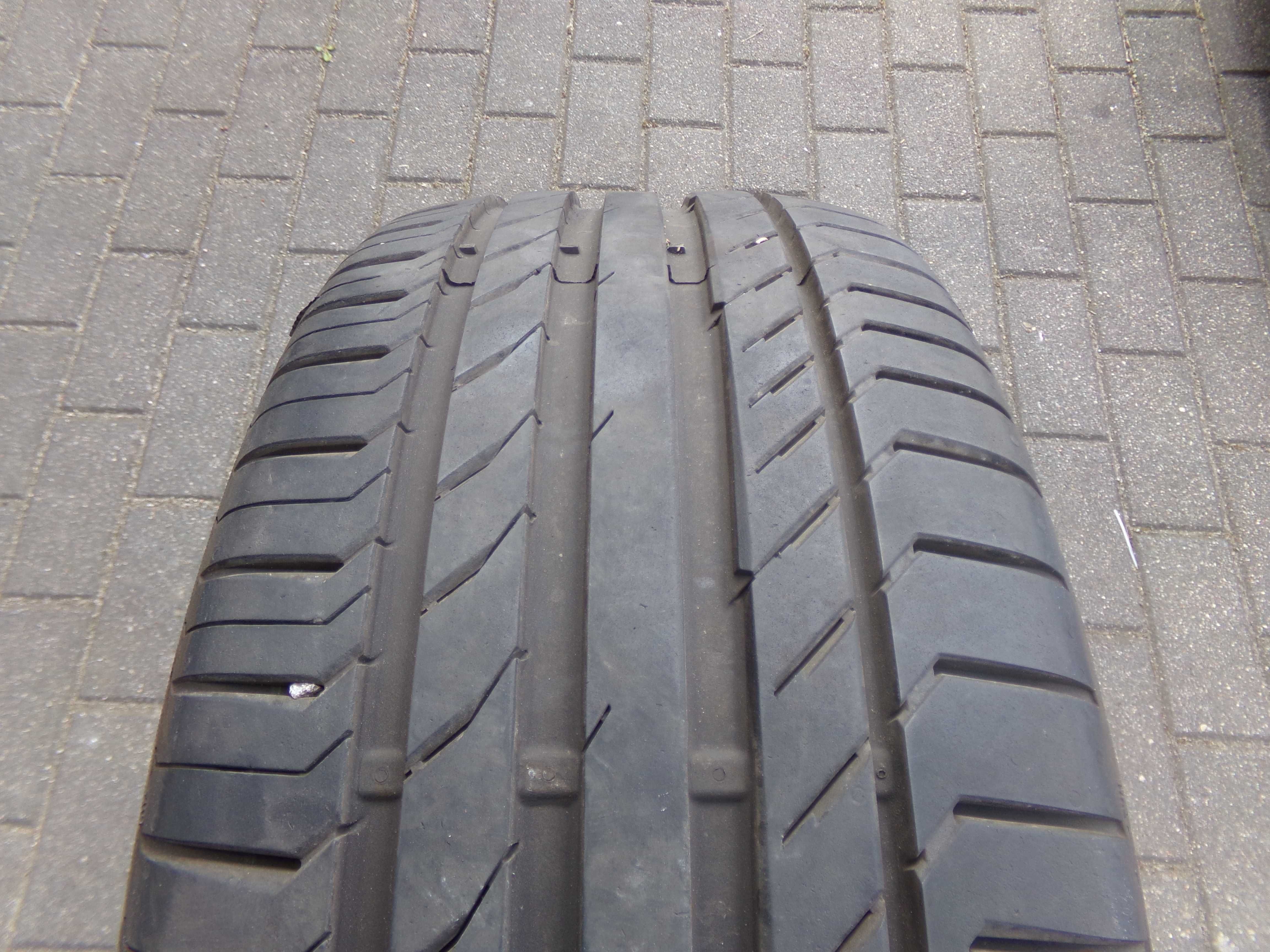 225/45/17  CONTINENTAL CONTI SPORT CONTACT  5  -  7mm -  1SZT -  Tanio