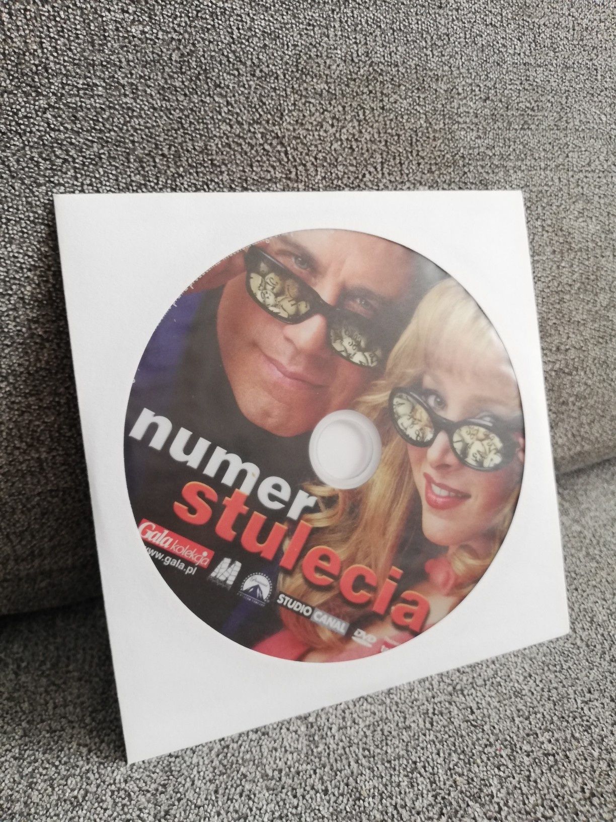 Numer stulecia DVD opakowanie zastępcze