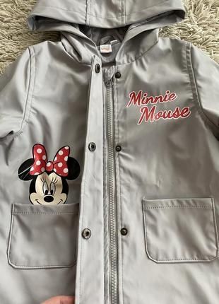 Kurtka  przeciwdeszczowa dziecięca Disney Baby rozm 92 stan bdb