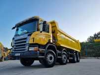 Scania P380  Scania P380 8X4 wywrotka kiper Skibicki