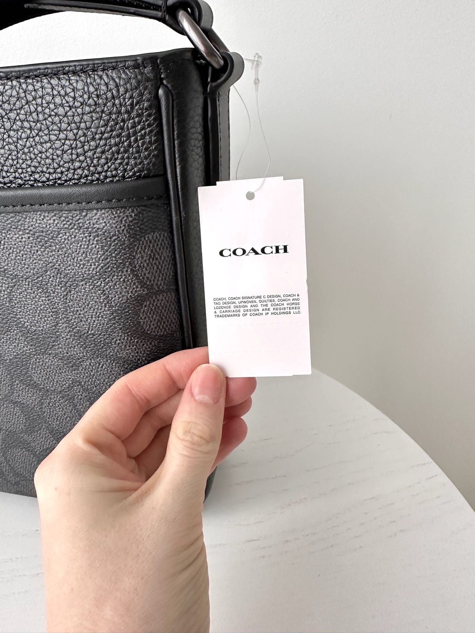 COACH District Bag мужская сумка на подарок чоловіча сумочка оригінал