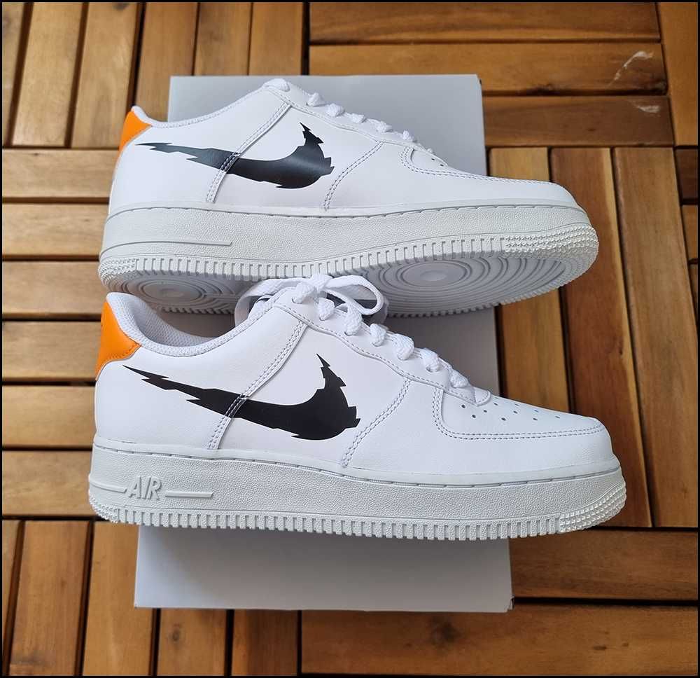 Nowe Oryginalne Nike Air Force 1 Low '07 Białe r. 38,5 / 24,5cm Wawa