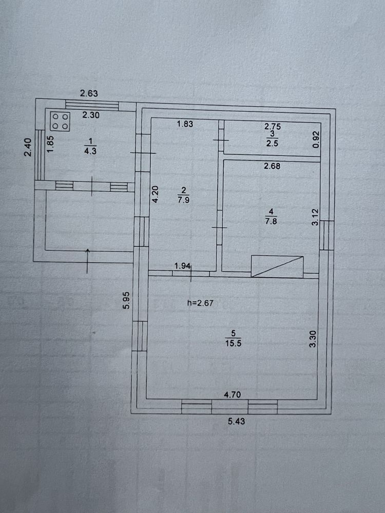 Продам будинок,15 сот приват землі