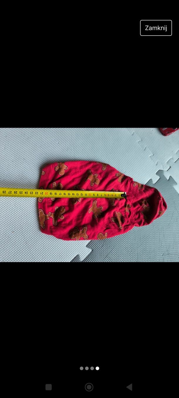 Bluza dla pieska york maltańczyk święta świąteczna ciastek