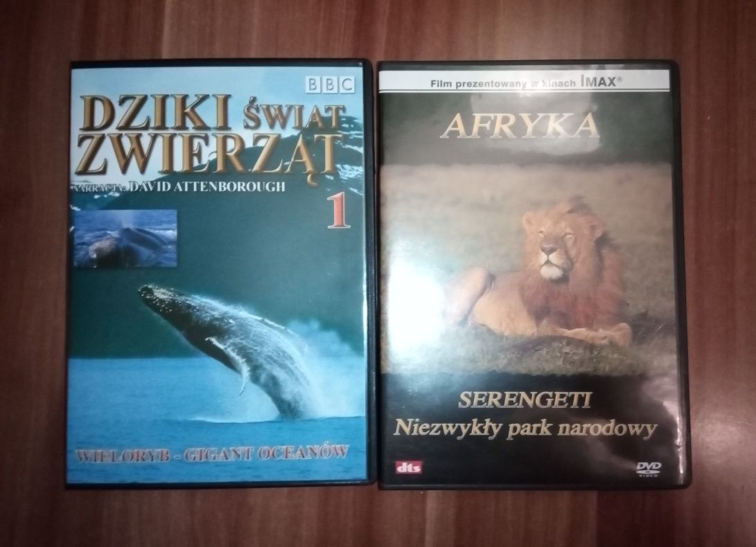 2 płyty DVD / BBC David Attenborough /Serengeti
