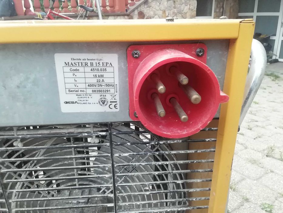 Nagrzewnica elektryczna MASTER B 15 EPB