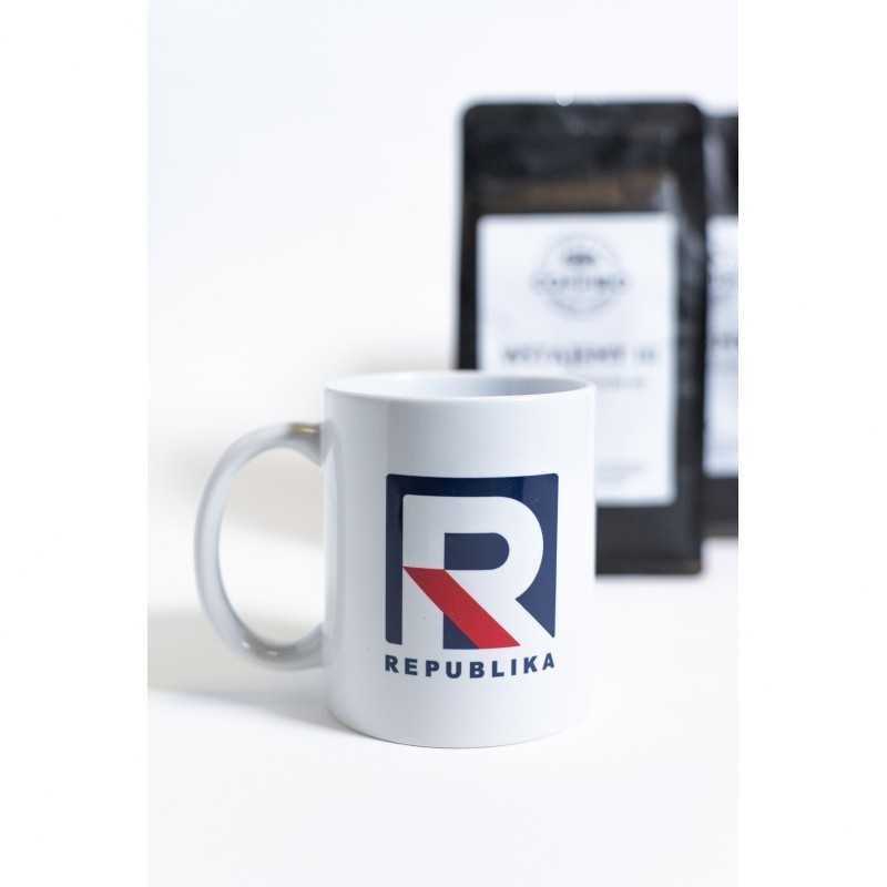 Ceramiczny kubek z logiem Republika