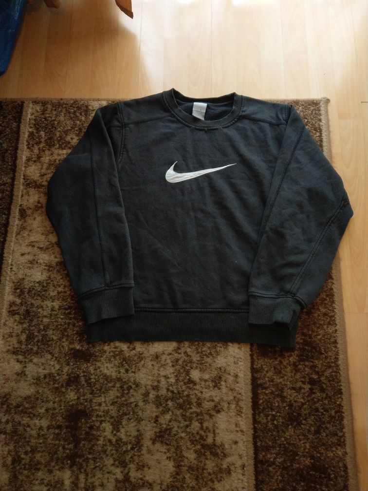 vintage bluza crewneck mlodziezowa nike cetral haft logo(unisex)