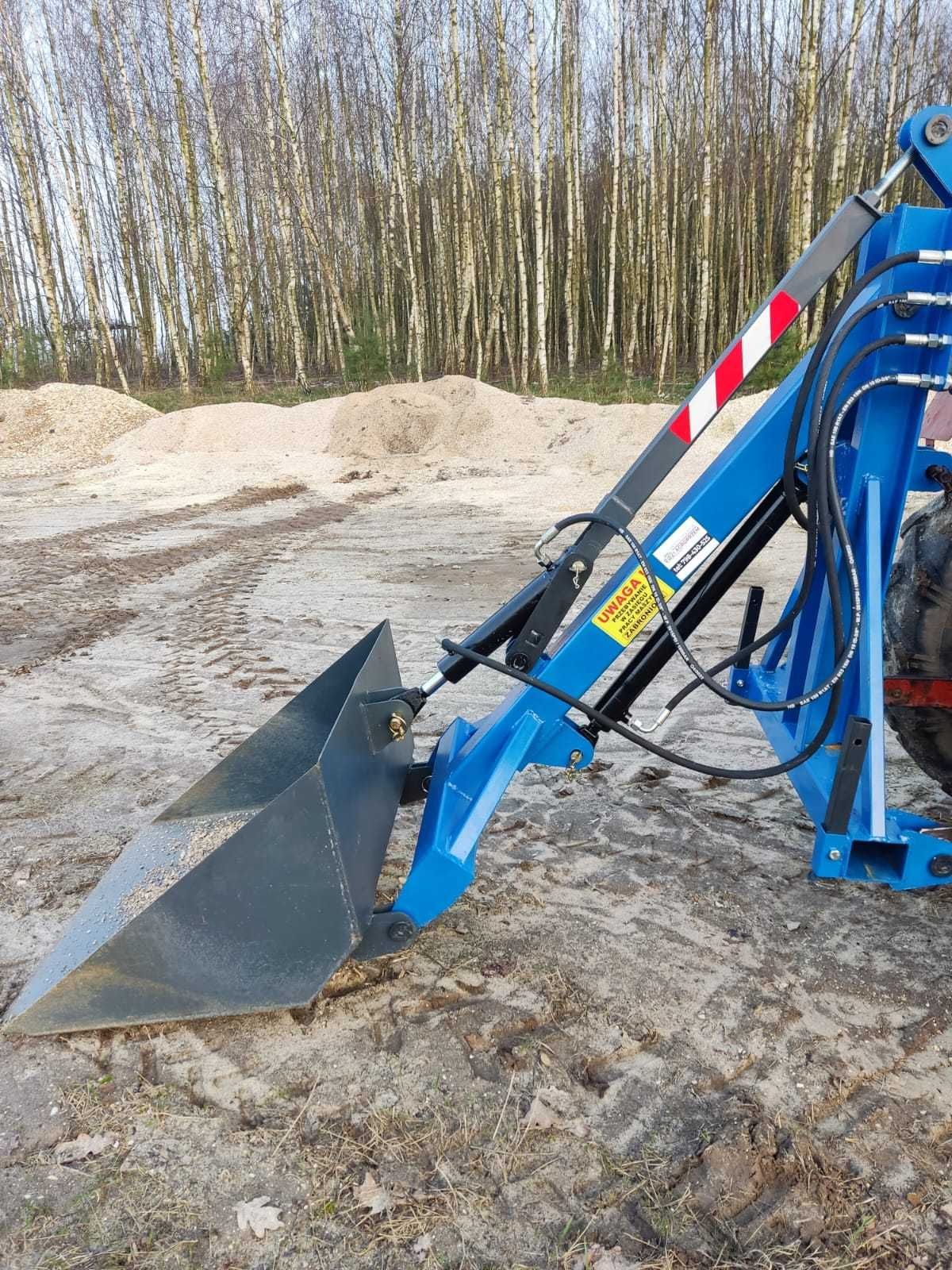 Łycha*Ładowacz Do Tura Na Tył Ciągnika Nowy Podnośnik hydrauliczny