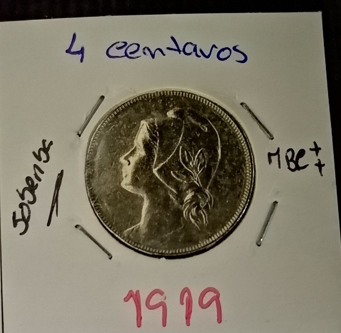 Soberbas - 4 Centavos de 1917, 1919