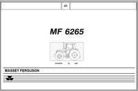Katalog części Massey Ferguson 6265  ENG]