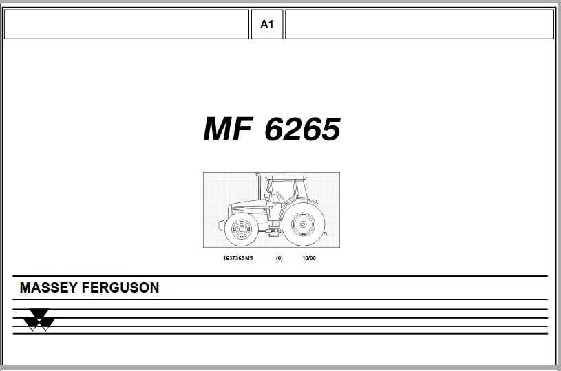 Katalog części Massey Ferguson 6265  ENG]