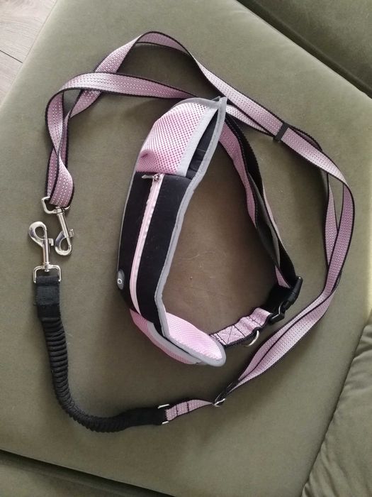 Smycz z pasem biodrowym