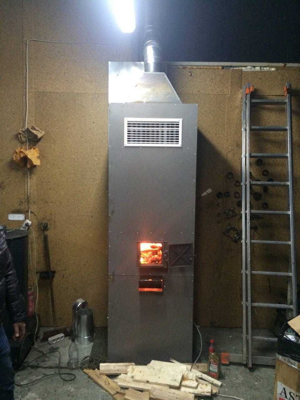 Твёрдотопливный котёл, теплогенератор с автоматикой