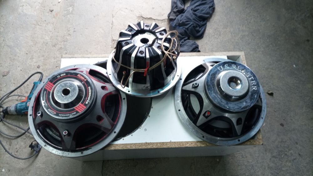 Короби сабвуфери та підсилювач