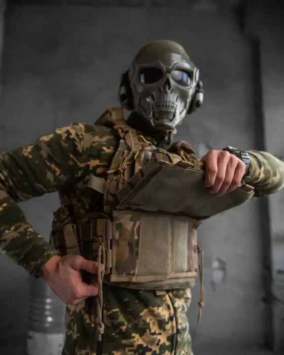 Плитоноска Single Sword Мультикам Cordura Піксель опт дроп