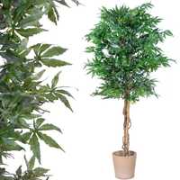 Marihuana sztuczne drzewko kwiat drzewko marihuany ozdoba