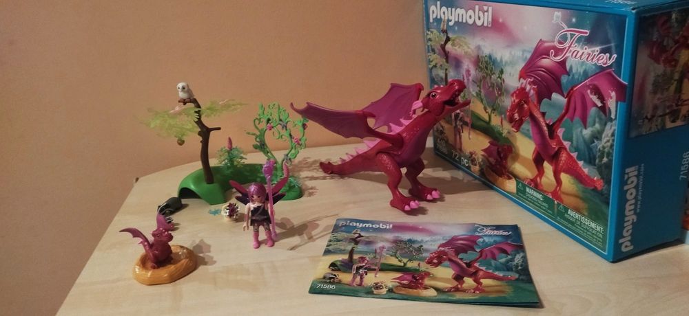 PLAYMOBIL 71586  Smoczyca z  młodym smokiem