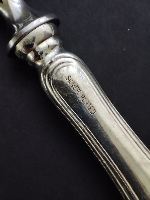 Антикварна відкривачка для бутилок Argenteria R&A Silver Plated